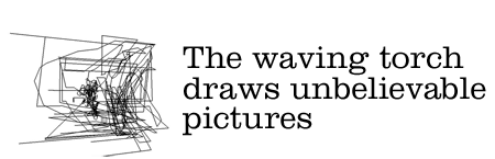 publicity image for a three dimensional drawing tool
